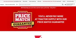Does Tractor Supply Price Match?