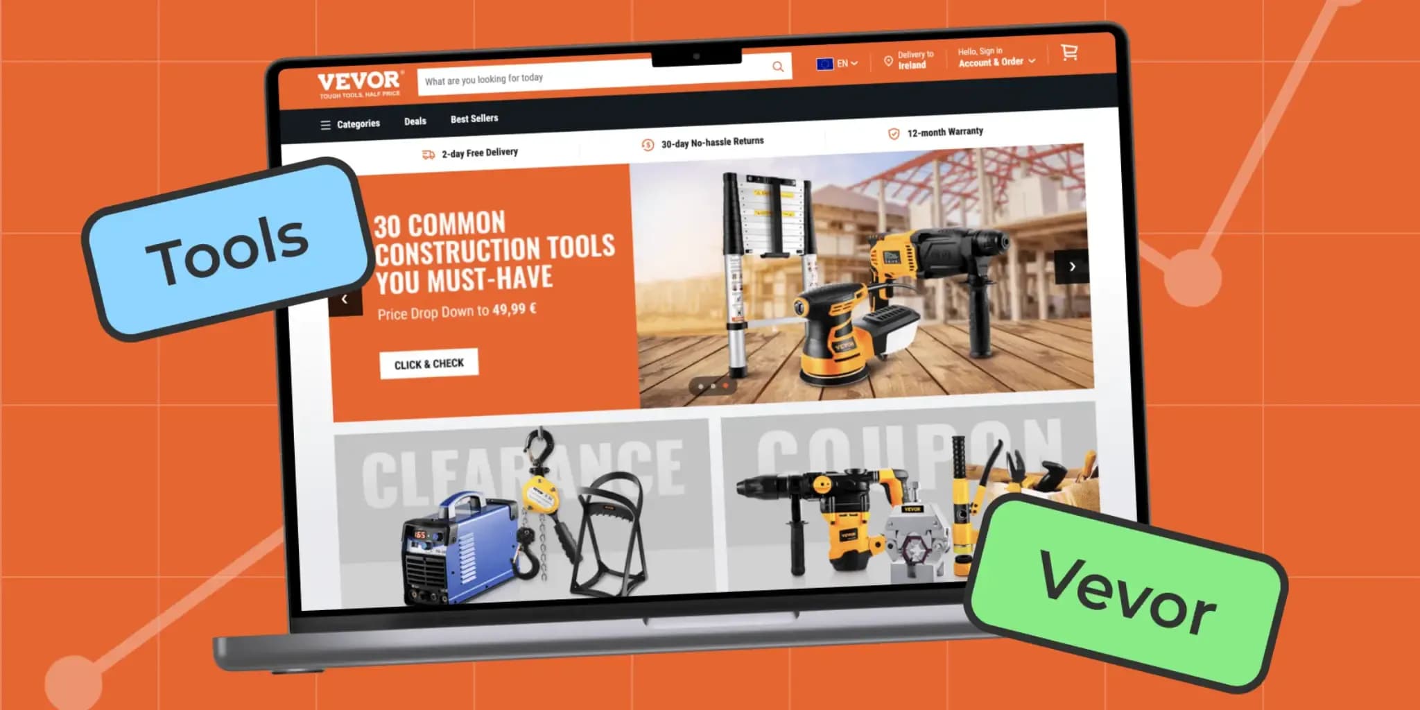 Vevor.com Coupon Codes for November 2025