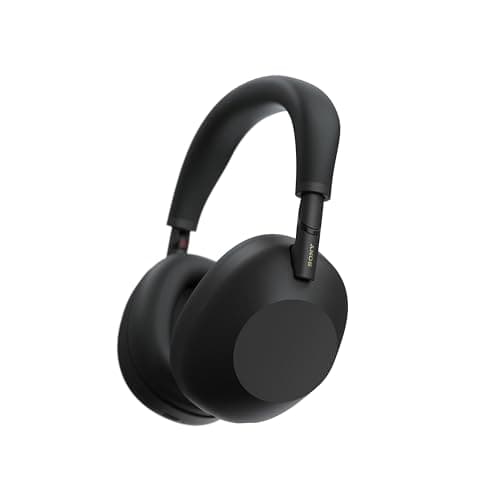 Sony WH-1000XM6 The Best Wireless Noise Canceling Headphones, HD NC Processor QN3, 12 Microphones, Adaptive NC Optimizer, Mastered by Engineers, Studio-Quality, 30-Hour Battery, Black