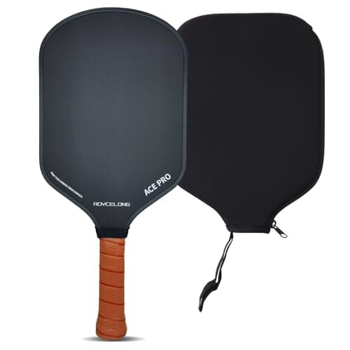 Pickleball Paddles Pickleball Rackets T700 Carbon Fiber Surface Pickle Ball Training Paddle for Beginners to Advanced Players USAPA Compliant 16mm Core Portable Bag