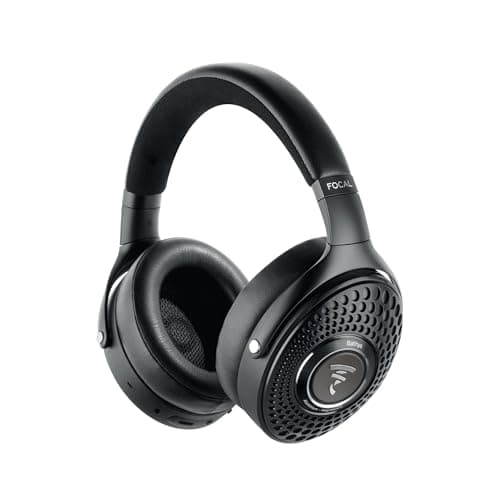 Focal BATHYS Over Ear HiFi Bluetooth Wireless Headphones with Active Noise Cancelation (Black Stealth)