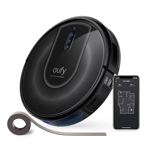 eufy Renewed RoboVac G30 Verge, Robot Vacuum with Home Mapping, 2000Pa Suction, Wi-Fi, Boundary Strips, for Carpets and Hard Floors (Renewed)