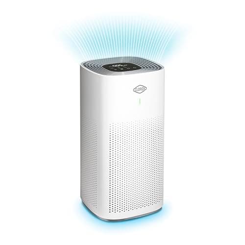 Clorox Air Purifiers for Home, True HEPA Filter, Large Rooms up to 1,500 Sq Ft, Removes 99.9% of Mold, Viruses, Wildfire Smoke, Allergens, Pet Allergies, Dust, AUTO Mode, Whisper Quiet