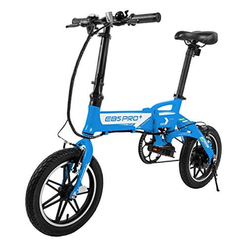 Swagtron Swagcycle EB-5 Plus Folding Electric Bike with Pedals and Removable Battery