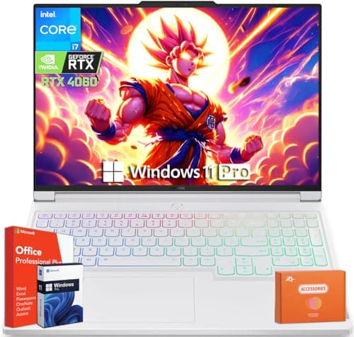 Lenovo Legion 7i Gaming Laptop, 16" WQXGA 240Hz Display, Intel 20-Core i7-14700HX, 32 GB DDR5 RAM, 1 TB SSD, NVIDIA GeForce RTX 4060, Backlit Keyboard, Microsoft Office Lifetime License,Windows 11 Pro