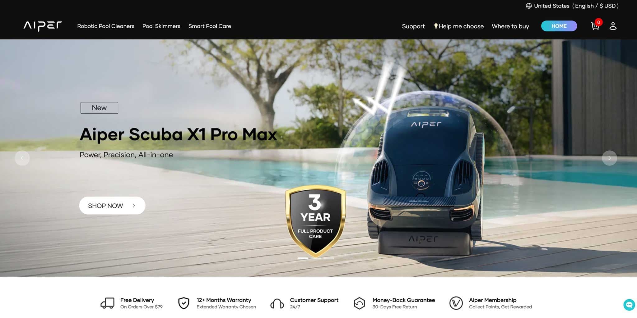 Aiper.com (Aiper.store US) Promo Codes for March 2026