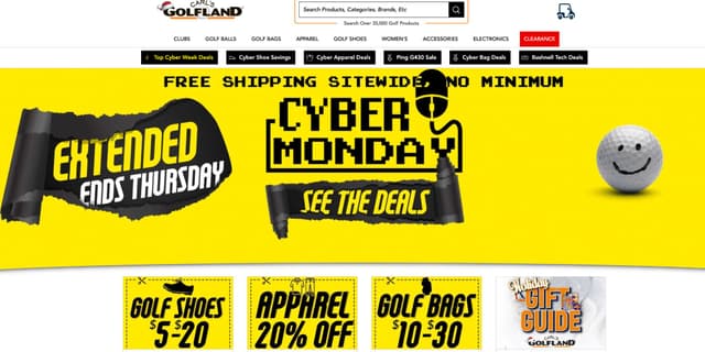 CarlsGolfland.com Promo Codes for February 2026