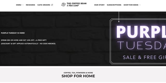CoffeeBean.com Promo Codes for May 2026
