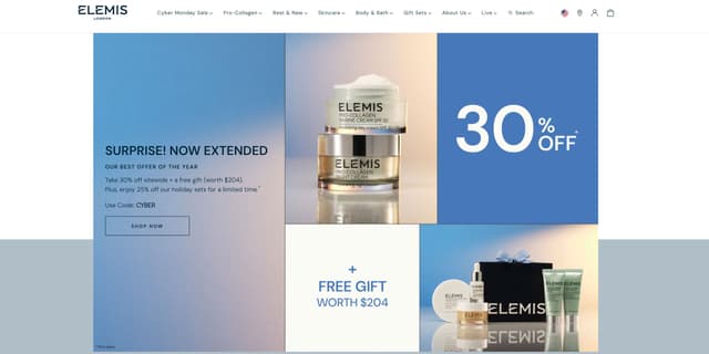 Elemis.com Promo Codes for March 2026