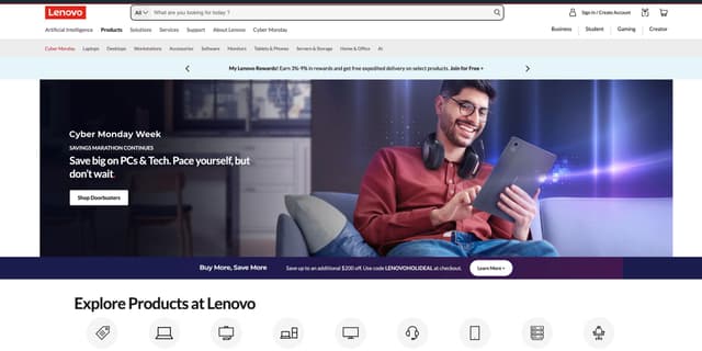Lenovo.com Promo Codes for March 2026