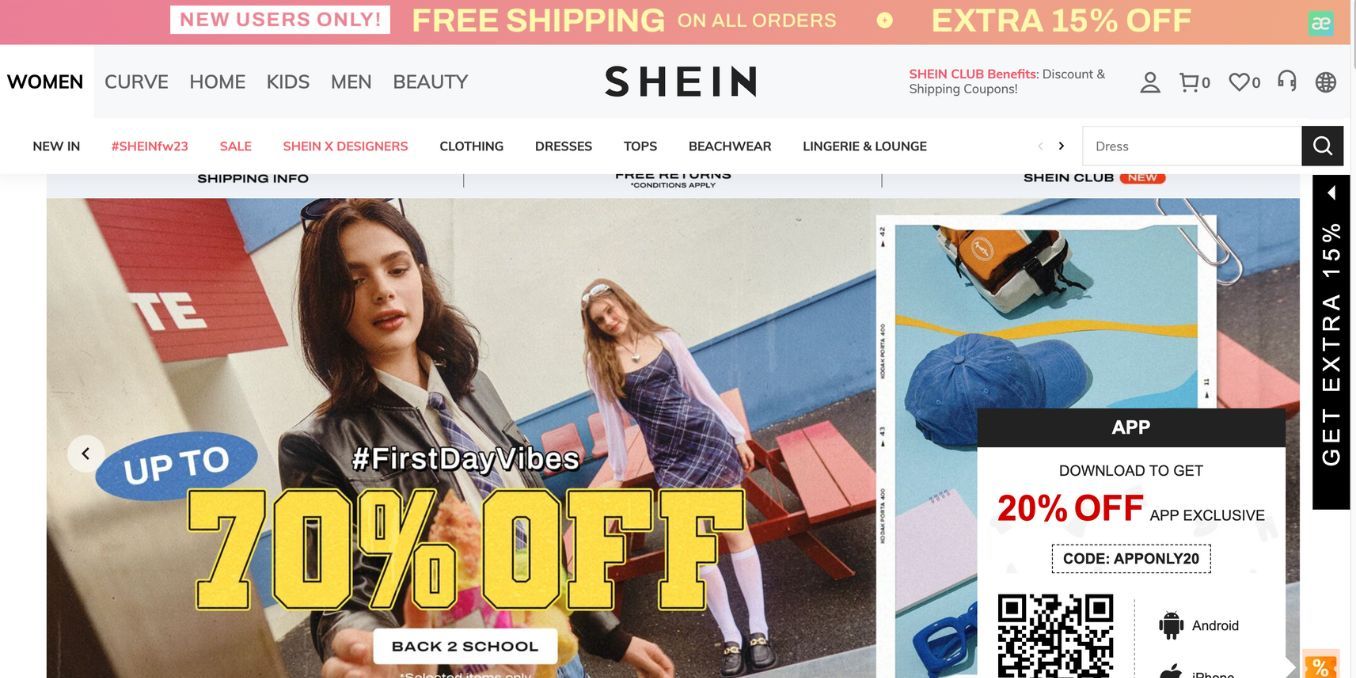 How To Get Free Shipping On Shein 2023? 7 Best Ways | RetailCoupons.com